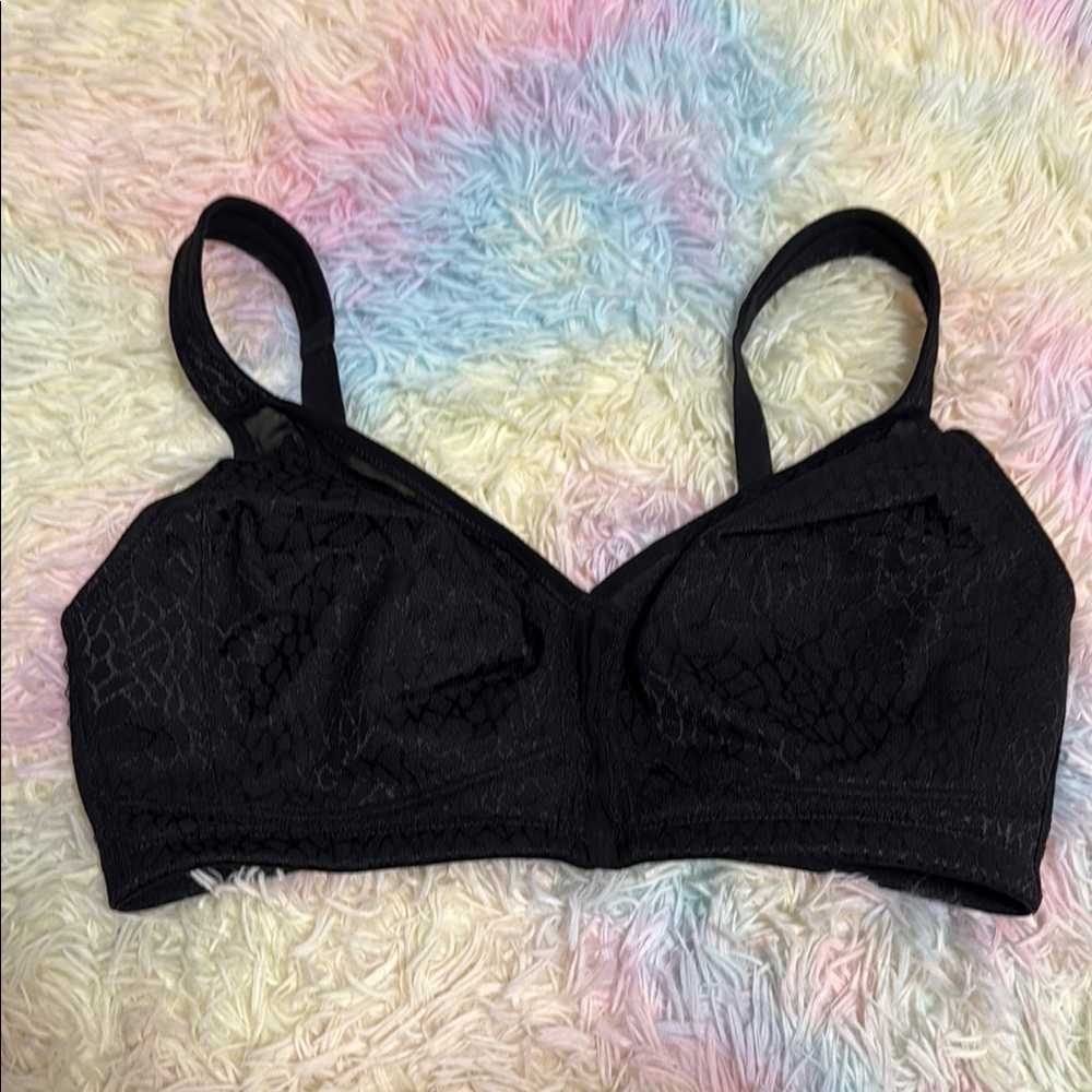 Black Minimizer Bra
